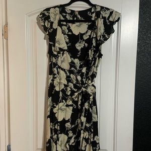 Free People Floral Wrap Dress.